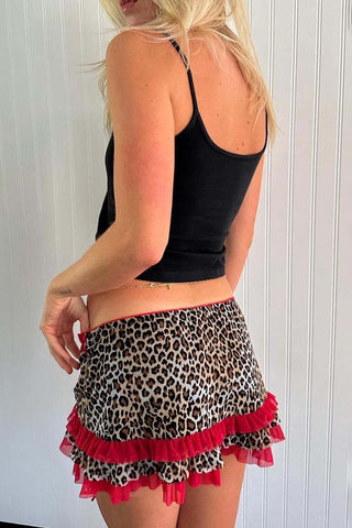 Flirty Tiered Mini Skirt