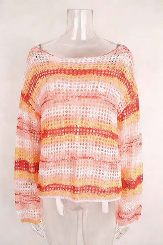 Open-Knit Beach Cover-Up
