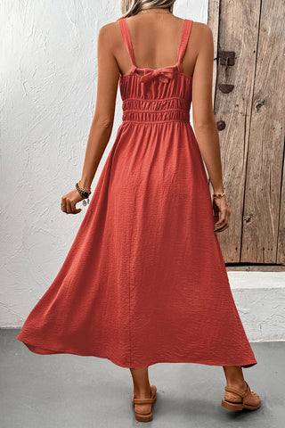 Sleeveless Maxi Casual Dress