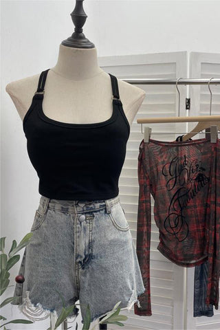 Off-Shoulder Graphic T-Shirt