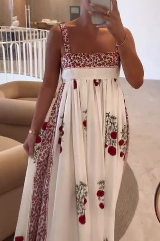 Floral Casual Maxi Dress