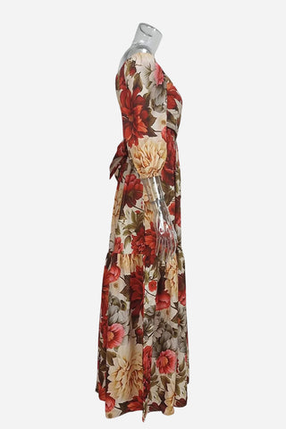 Floral Maxi Casual Dress