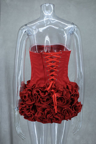 Strapless Bustier Top Set