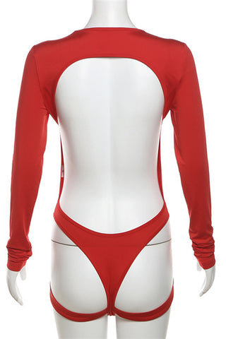 Chic Cut-Out Bodysuit