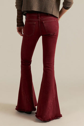 Stylish Wide-Leg Flare Jeans