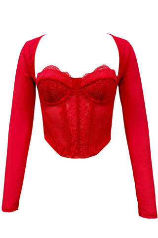 Elegant Lace Trim T-Shirt