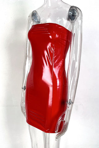 Strapless Night Out Mini Dress