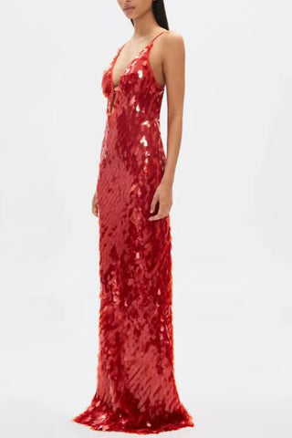 Sequin Evening Gown