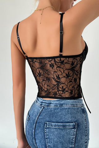 Lace Detail Camisole Top