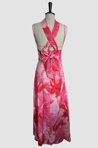 Flowing Midi Dress with Straps