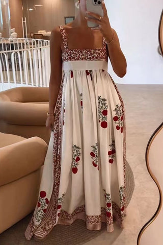 Floral Casual Maxi Dress