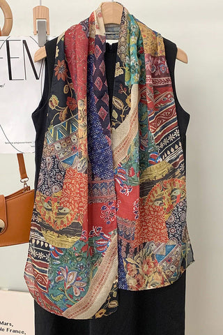 Paisley Print Fashion Scarf