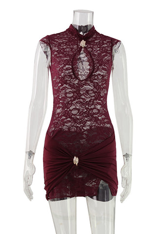 Elegant Lace Night Out Dress