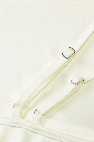 Floral One-Shoulder Draped Dress