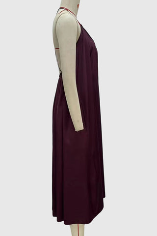 Strappy Backless Maxi Dress