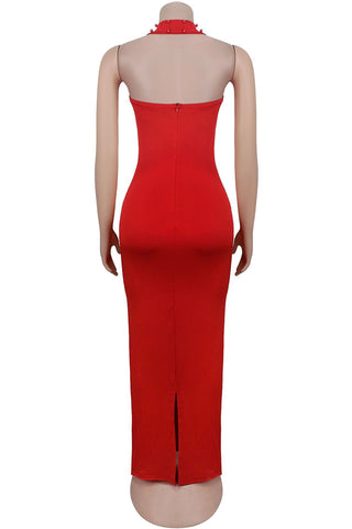 Elegant Embellished Evening Dress