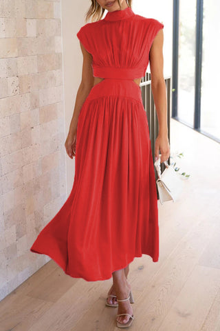 Elegant Backless Maxi Dress