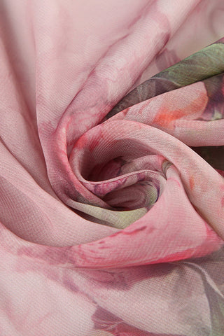 Floral Tiered Ruffle Skirt