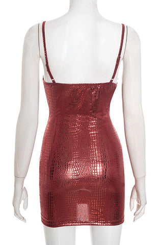 Sleek Strappy Night Out Dress