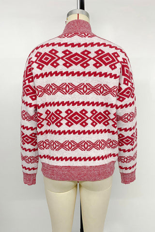 Cheers Patterned Sweater