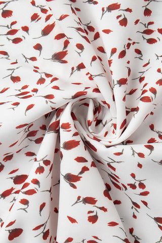 Floral Wrap Maxi Dress for Vacations