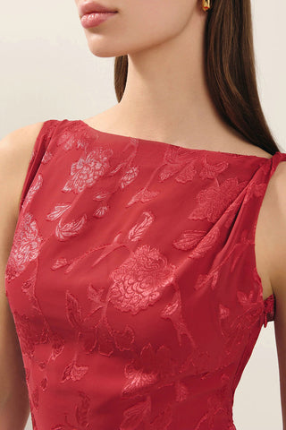 Sleeveless Floral Maxi Dress