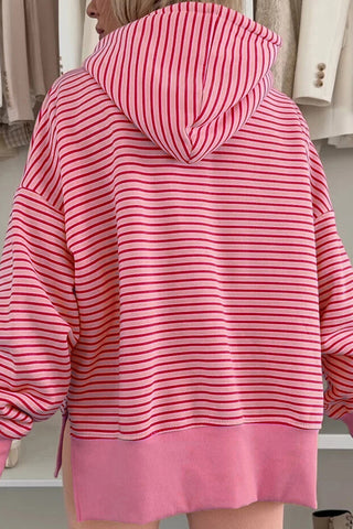 Striped Oversized Hoodie