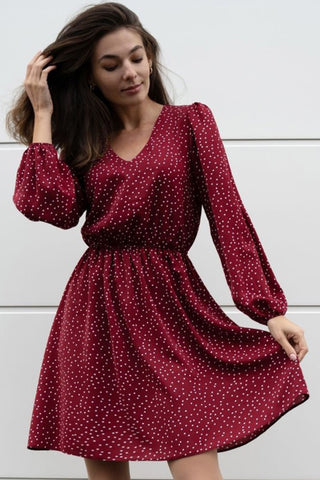 Polka Dot Casual Dress