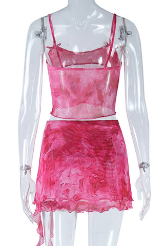 Flirty Ruffle Skirt Set