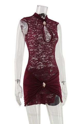 Elegant Lace Night Out Dress