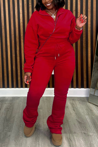 Cozy Long-Sleeve Pants Set