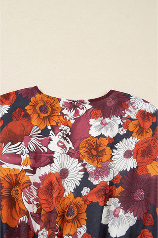 Floral Print Casual Dress