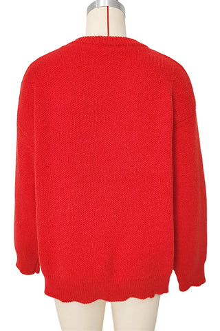 Festive Santa Knit Sweater
