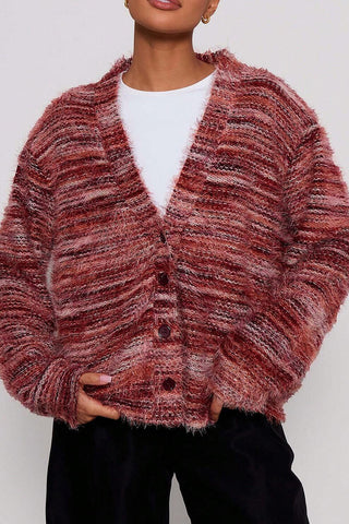 Cozy Textured Knit Cardigan