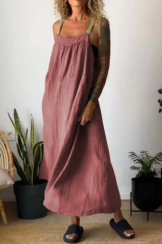 Relaxed Fit Sleeveless Dress