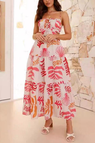 Strappy Cutout Maxi Dress