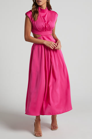 Elegant Backless Maxi Dress