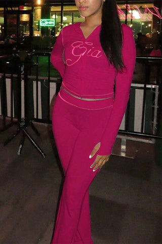 Stylish Long Sleeve Pants Set