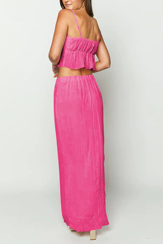 Textured Knit Two Piece Set