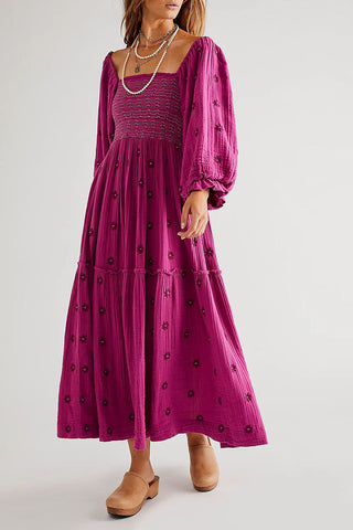 Floral Smocked Dress