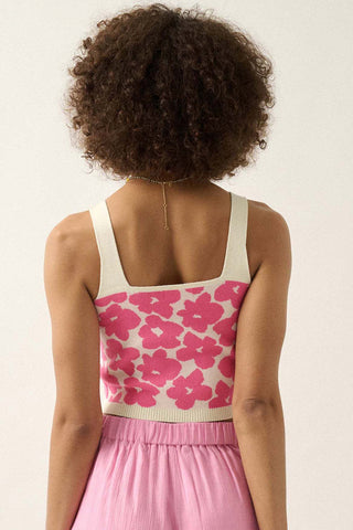 Floral Patterned Tank Top