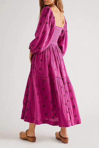 Floral Smocked Dress