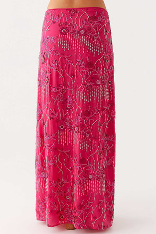 Embellished Maxi Skirt