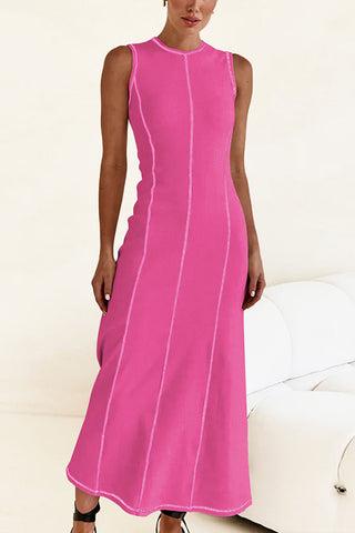 Sleeveless Long Casual Dress
