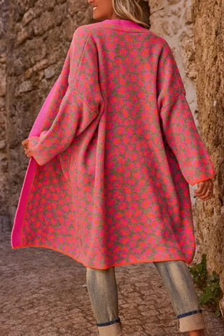 Stylish Long Cardigan with Pockets