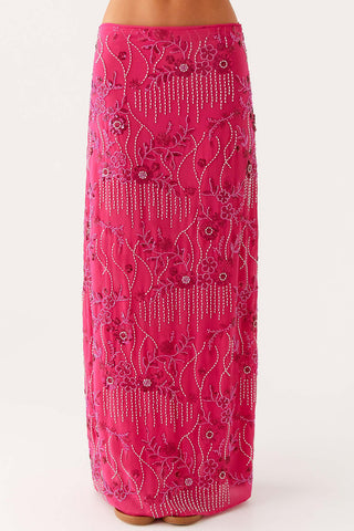 Embellished Maxi Skirt