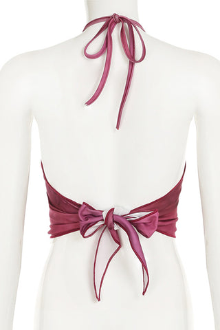 Floral Halter Neck Camisole