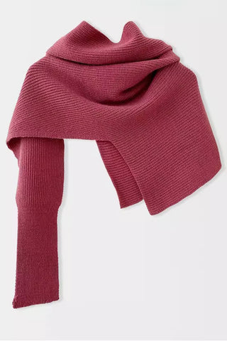 Asymmetrical Ribbed Shrug Cardigan