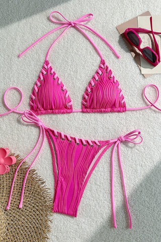 Sexy Solid Bikini Set