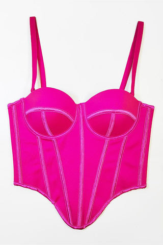 Elegant Bustier Tank